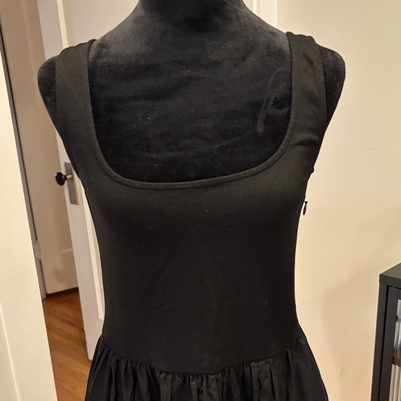 Marcella Clara Ponte & Cotton Midi A-Line Dress w Pockets - Picture 5 of 8